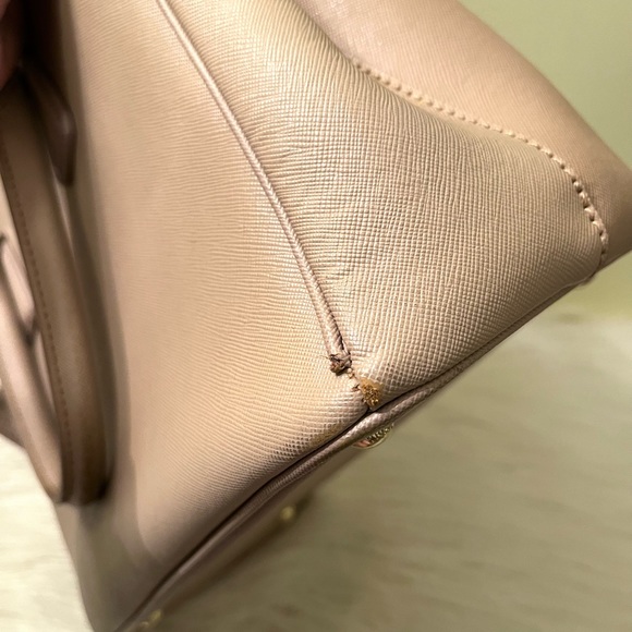 PRADA Cammeo Saffiano Lux Double Zip Medium Tote Bag - Picture 13 of 16